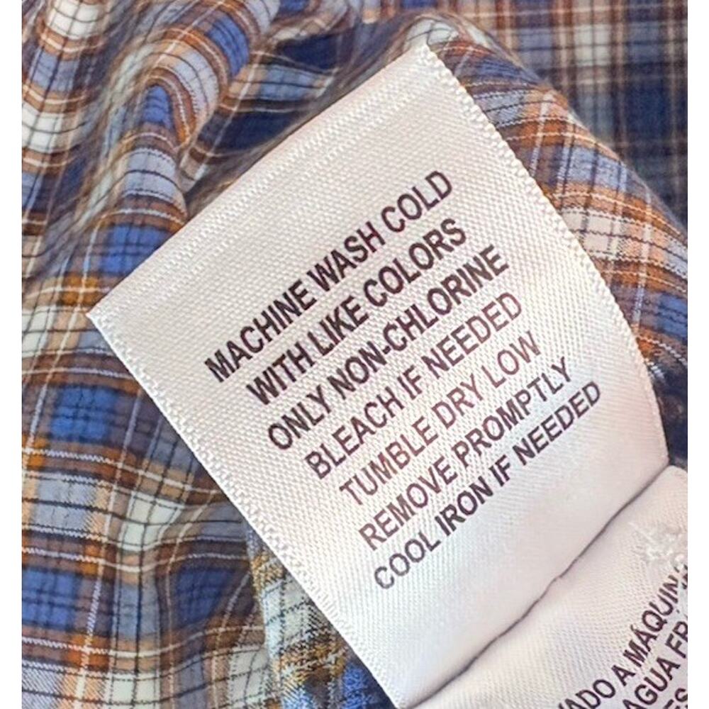 Cody James Men’s Western Long Sleeve Collared Button Up Shirt Plaid Size 3XLT - Picture 8 of 8